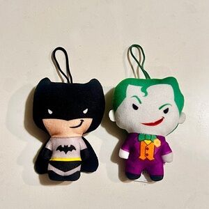 2021 Batman & Joker Mc Donald’s Hero and Villain Plush Toy Duo
